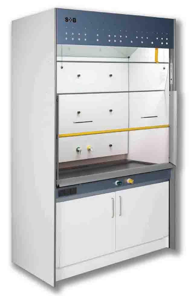 S+B Ecoline 1500 Laboratory Fume Hood for Chemical Safety