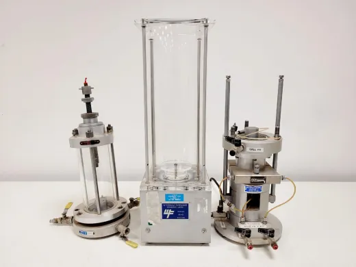 Wykeham Farrance GDS Triaxial Soil Testing Cell and Pressure Apparatus Models 12400A7 & 12010