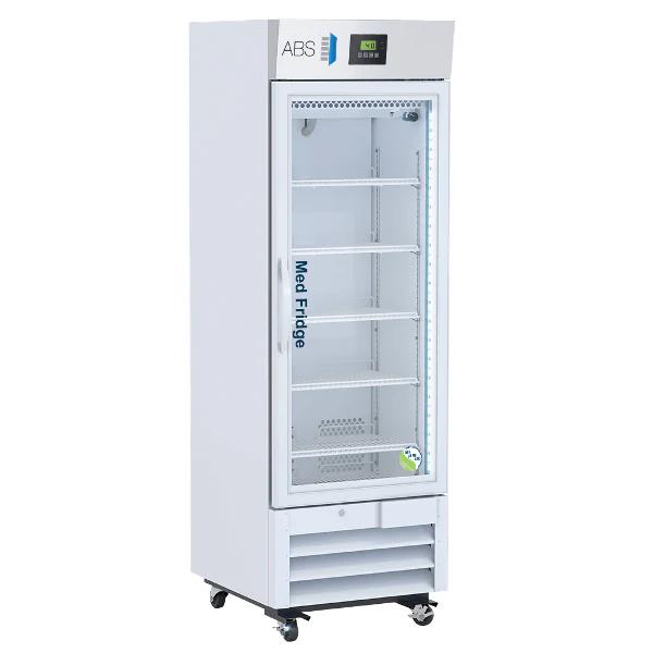 American BioTech Supply 16 Cu Ft Pharmacy Glass Door Refrigerator PH-ABT-NSF-16G