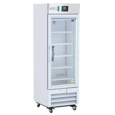American BioTech Supply 16 Cu Ft Pharmacy Glass Door Refrigerator PH-ABT-NSF-16G