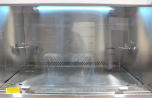 NuAire NU-475 Cellgard ES Class II Type A2 Biosafety Cabinet 47in Laminar Flow, Used, 11 of 11