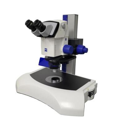 Zeiss Discovery.V8 Stereo Microscope with Transmitted Light Stand & Triple Objectives-cover