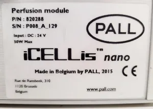 Pall iCELLis Nano Perfusion Module Laboratory Equipment, 19 of 20