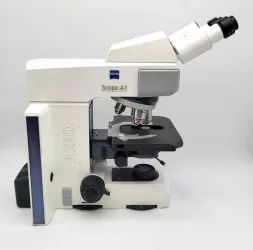 Zeiss Axio Scope A1 Research Microscope with 100x Oil Objective, 4 of 8