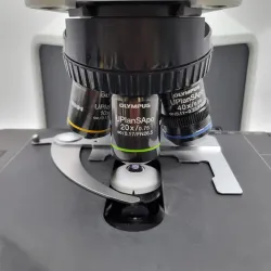 Olympus BX43 LED Microscope with Apo Objectives and Trinocular Head, 7 of 8