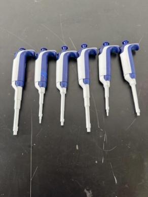 Rainin Pipet-Lite XLS Single Channel Pipettes Set of 6 for Precise Liquid Handling-cover