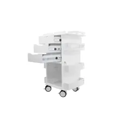 TrippNT Core DX Cart with Sliding Door, Railtop & Locking Drawers for Laboratory Storage, 7 of 8