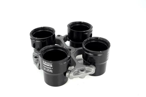 Thermo Heraeus TH-400 Centrifuge Rotor 75002000 with 75002002 Round Buckets-cover