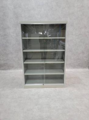 Köttermann Laboratory Cabinet with Glass Sliding Door-cover