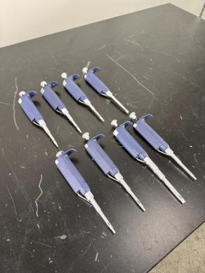 Rainin Pipet-Lite Single Channel Manual Pipettes Set of 8-cover
