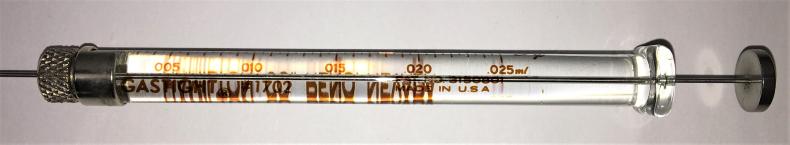 Hamilton 80265 Gastight #1702RN Injection Syringe - 25 µL-cover