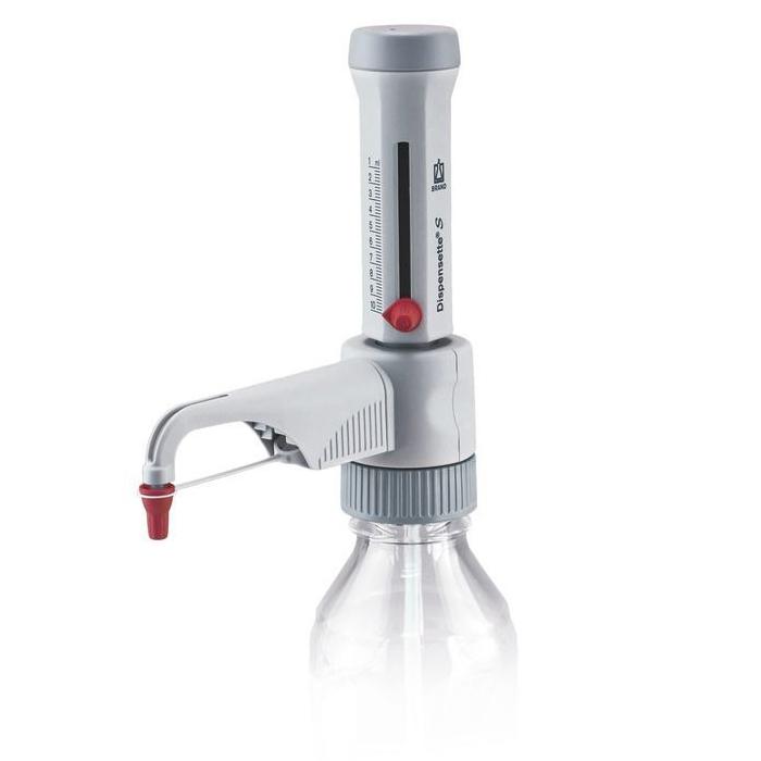 BrandTech Scientific Dispensette S Analog Bottletop Dispenser, 1 to 10mL
