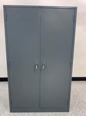 Global Industrial Steel Storage Cabinet with Lockable Doors and Adjustable Shelves-cover