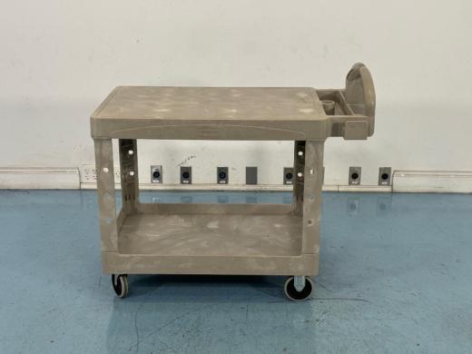 Rubbermaid Plastic Utility Cart for Laboratory Material Handling-cover