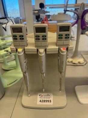 Rainin EDP3-Plus Electronic Single Channel PIpettes - Quantity 3-cover