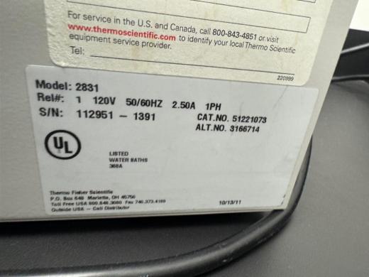 Thermo 180 Series Precision Water Bath-cover