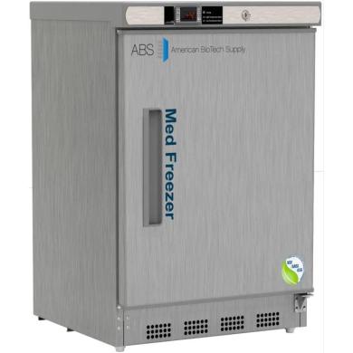 ABS Undercounter Vaccine Freezer, 4.2 Cu.Ft., NSF/ANSI 456, Stainless Steel-cover