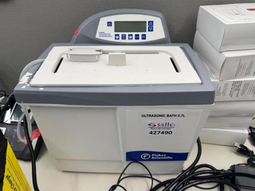 Fisher Scientific 5.7L Ultrasonic Bath Model 15337418 for Laboratory Cleaning-cover