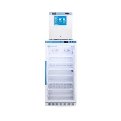 Accucold ARG8PV-FS24LSTACKMED2 24" Wide Stackable Pharmacy Refrigerator-Freezer Combination