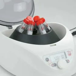 Globe Scientific GCC-P Portable Clinical Centrifuge with Fixed-Angle Rotor and 12VDC Power Adapter, 6 of 23