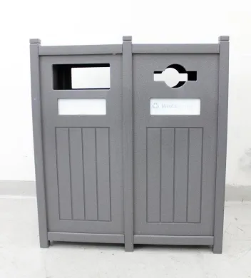 Clean River 2 Compartments Recycling Station for Laboratory and Industrial Waste Management