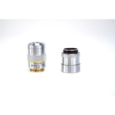 Leitz Leica NPL Fluotar 10x/0.22 Microscope Objective with Extension 569231-cover