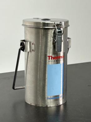 Thermo Scientific Thermoflask 2122 Stainless Steel Insulated Sample Transport Flask with Locking Lid-cover