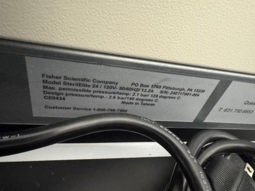 Fisherbrand SterilElite24 Bench-top Autoclave for Laboratory Sterilization-cover