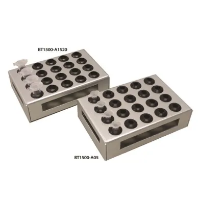 Benchmark BT1500-A1520 Microtube Adapter, 20 x 1.5/2.0ml for microplate shakers BT1500 and H6004)