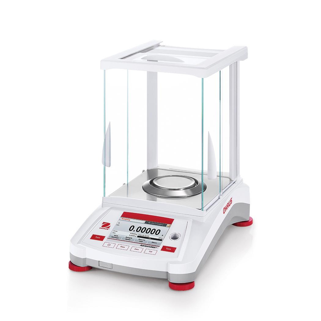 Ohaus AX85 Adventurer Semi-Micro Analytical Balance, 82 g, 0.00001 g