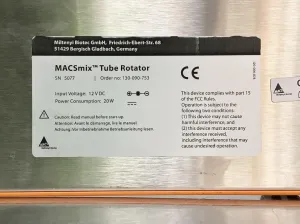 Miltenyi Biotec MACSmix Tube Rotator for Precise Continuous and Interval Sample Mixing, 11 of 11