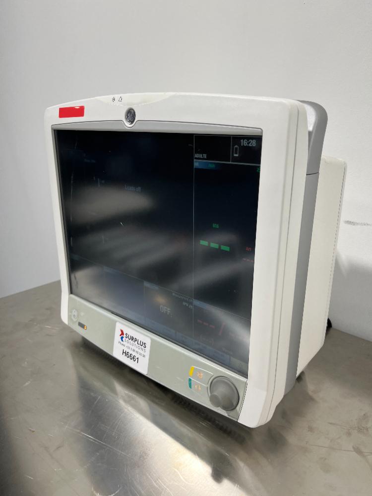 GE Datex-Ohmeda Carescape B650 Multiparameter Patient Monitor for Critical Care