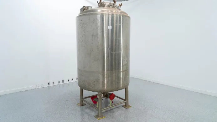 DCI 500 Gallon Stainless Steel Storage Tank for Bioprocessing Applications