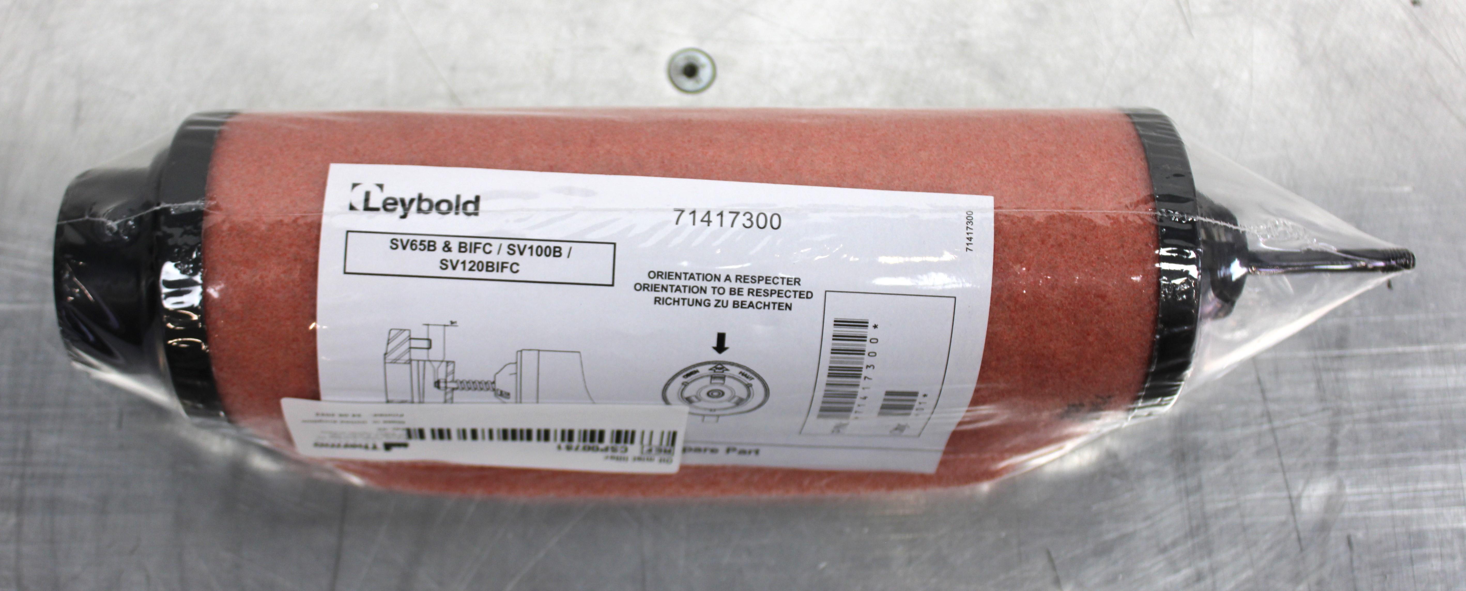Leybold 71417300 Exhaust Filter Cartridge for SOGEVAC SV 65-120 Vacuum Pump Systems