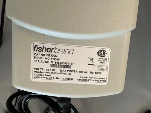 Fisherbrand FB300 Electrophoresis Power Supply with Adjustable Voltage and LED Display