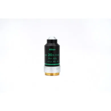 Nikon LWD 20x/0.40 Phase Contrast Microscope Objective Lens