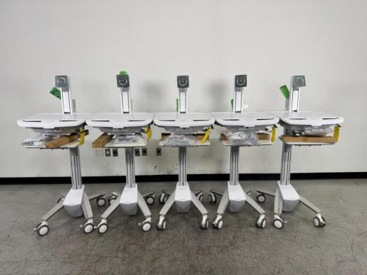 Ergotron StyleView SV40 EMR Cart with Adjustable LCD Mount and Keyboard Tray-cover