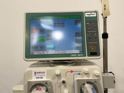 Nikkiso DBB-07 Hemodialysis Machine with Integrated Touchscreen and Dual Pump System-cover