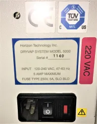 Horizon DryVap 5000 In-Line Drying and Concentration System with Spares, 10 of 44