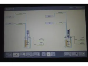 Sartorius Stedim Biostat B Twin Bioreactor with 2-Liter Autoclavable Glass SW Vessels, 5 of 33