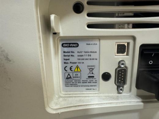Bio-Rad iCycler Thermal Cycler with MyiQ Single-Color Real-Time PCR Detection System-cover
