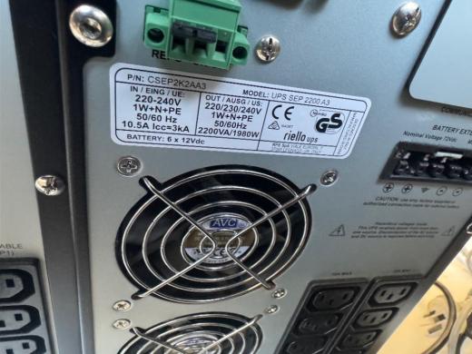 Riello Sentinal Pro UPS SEP 2200 A3 Uninterruptible Power Supply for Laboratory Equipment-cover