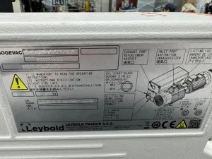Leybold Sogevac SV65BIFC, 4 of 4