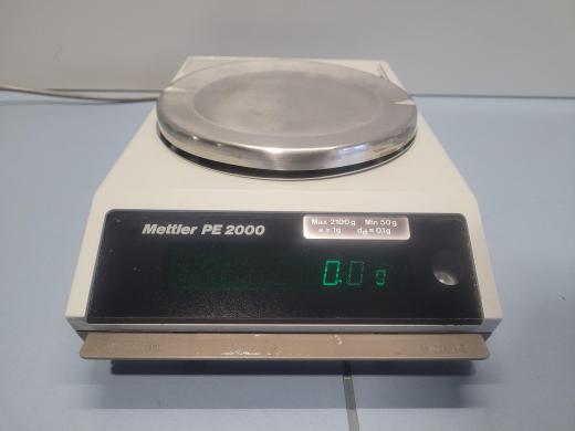 METTLER PE2000 Precision Balance 2100g / 0.1g-cover