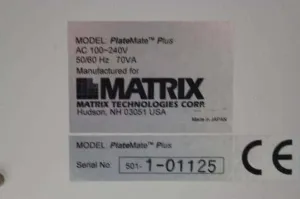 Matrix PlateMate Plus Automated Liquid Transfer Device with 384-Channel Heads, 4 of 4
