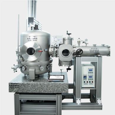 Radwag AVK 1000.5Y.LLS Automatic Vacuum Mass Comparator equipped with pumps and Load-Lock System-cover