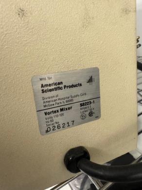 American Scientific Products SP Vortex Mixer S8223-1 with Adjustable Speed Control-cover