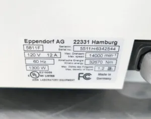 Eppendorf 5810R Refrigerated Benchtop Centrifuge for Temperature-Controlled Sample Processing, 12 of 13