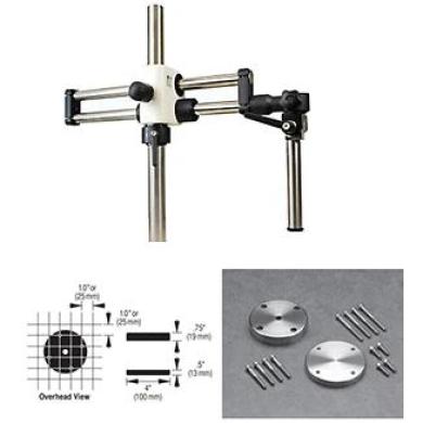 SMS20-19-TM Heavy Duty Ball Bearing Boom Stand for Nikon Stereo Microscopes with Table Mount-cover