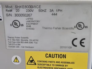 Thermo Fisher Scientific MaxQ SHKE8000 Incubated Orbital Shaker with Temperature Control, 12 of 12